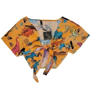NWT Dinosaur Shawl Wrap
